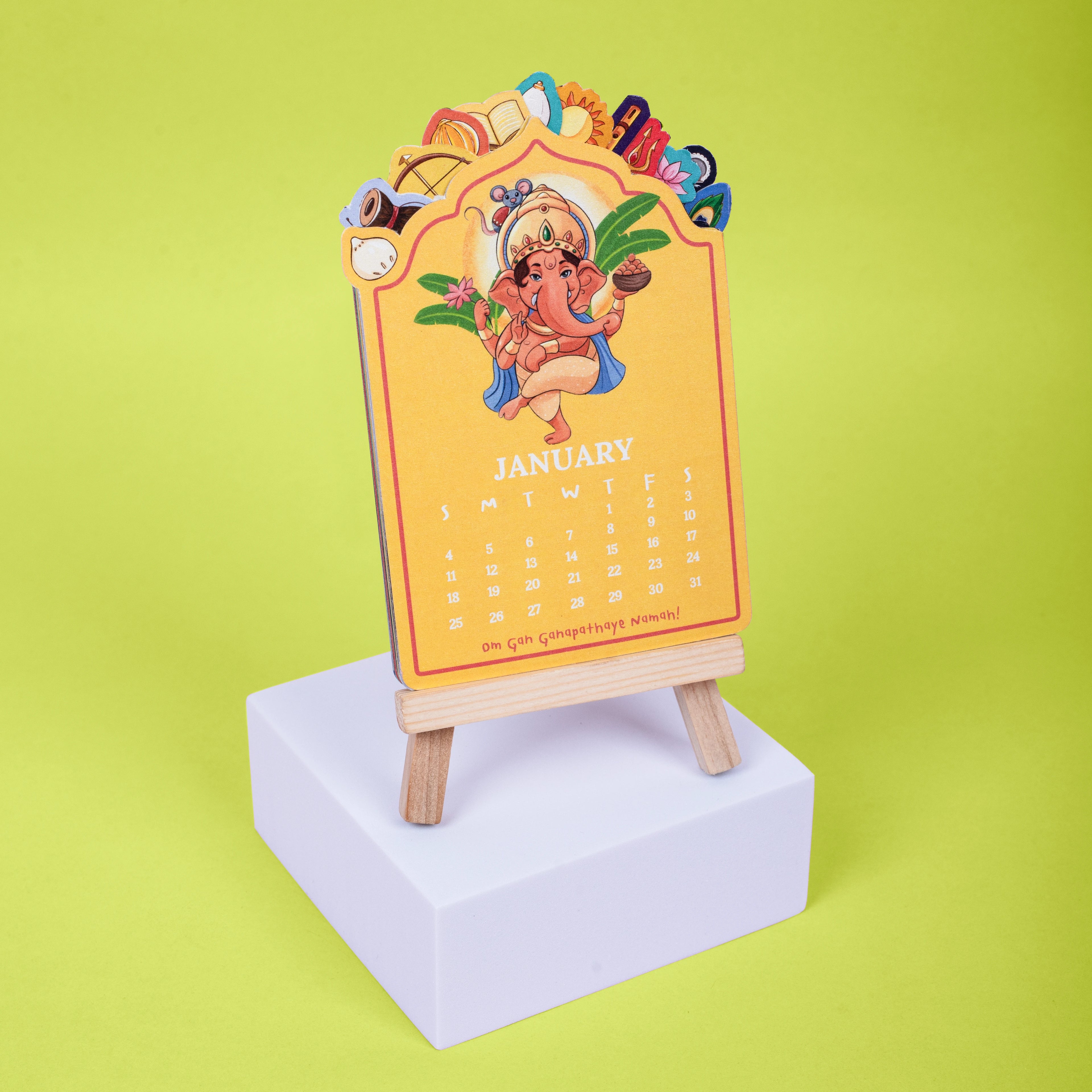 Energy Shifting Stackable God Calendar 2026