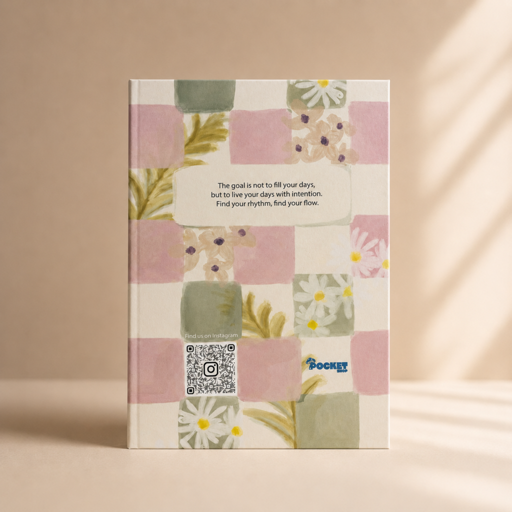 FLOW-360 degree Wellness- Undated Daily/ weekly Planner Journal