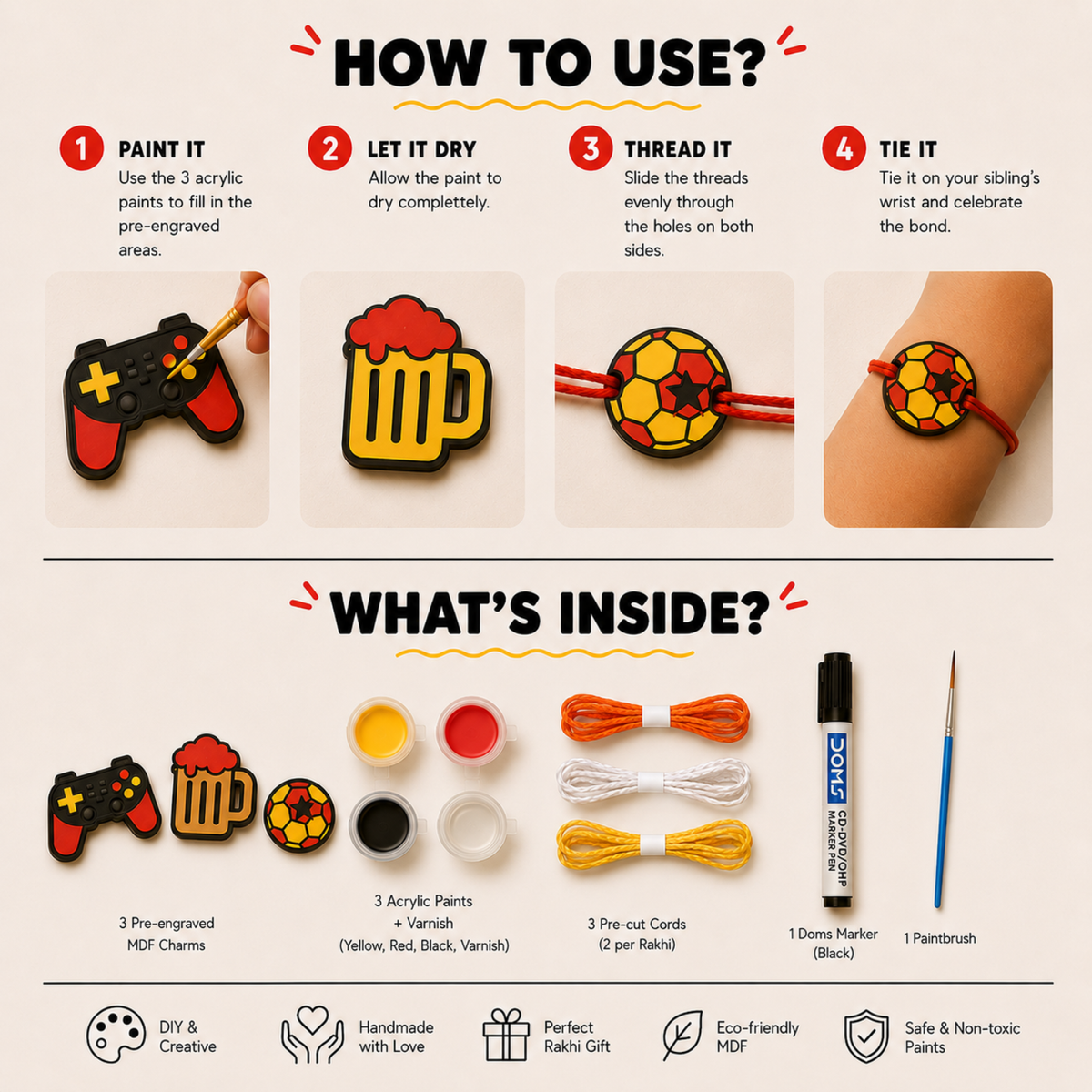 Lifestyle Collection – DIY Rakhi Kit