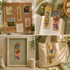 Wildflower Walk- "SIP & PAINT"- D.I.Y Bookmark kit
