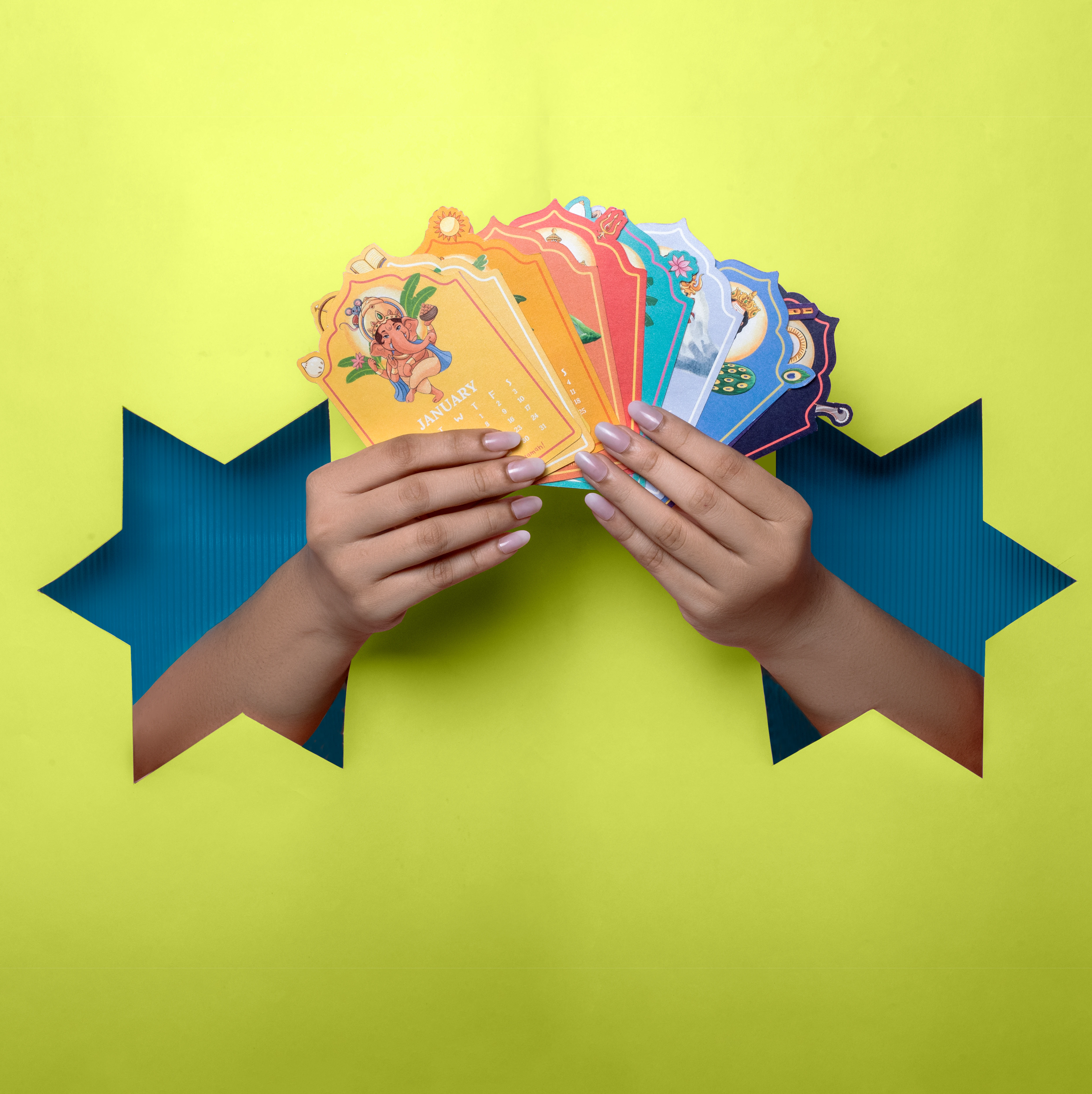 Energy Shifting Stackable God Calendar 2026