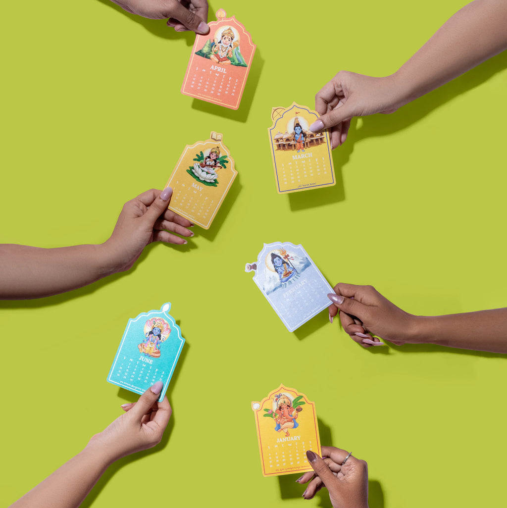 Energy Shifting Stackable God Calendar 2026