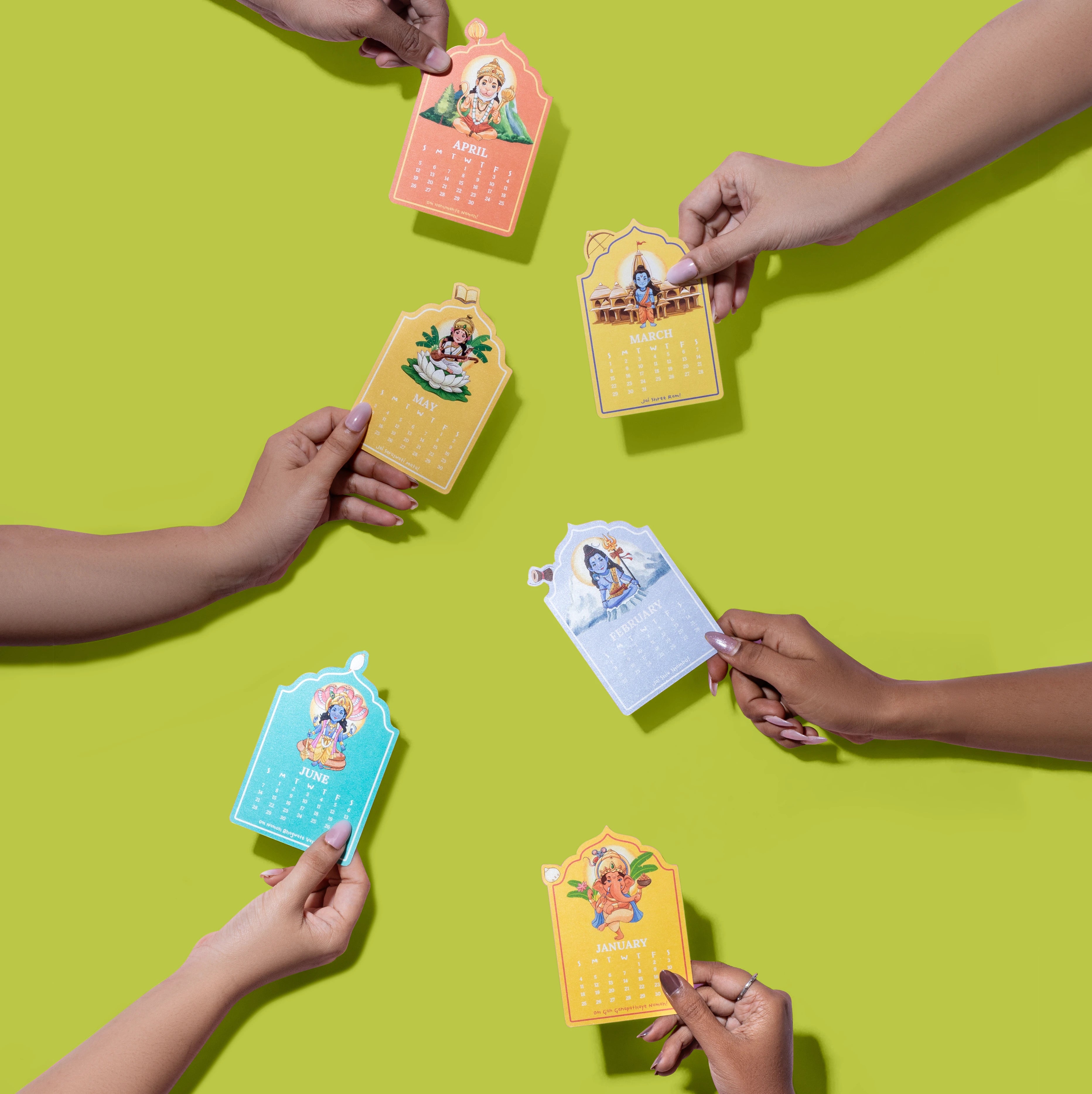 Energy Shifting Stackable God Calendar 2026