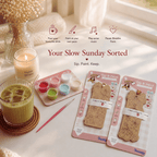 Cherry girl summer-  "SIP & PAINT" DIY Bookmark Kit