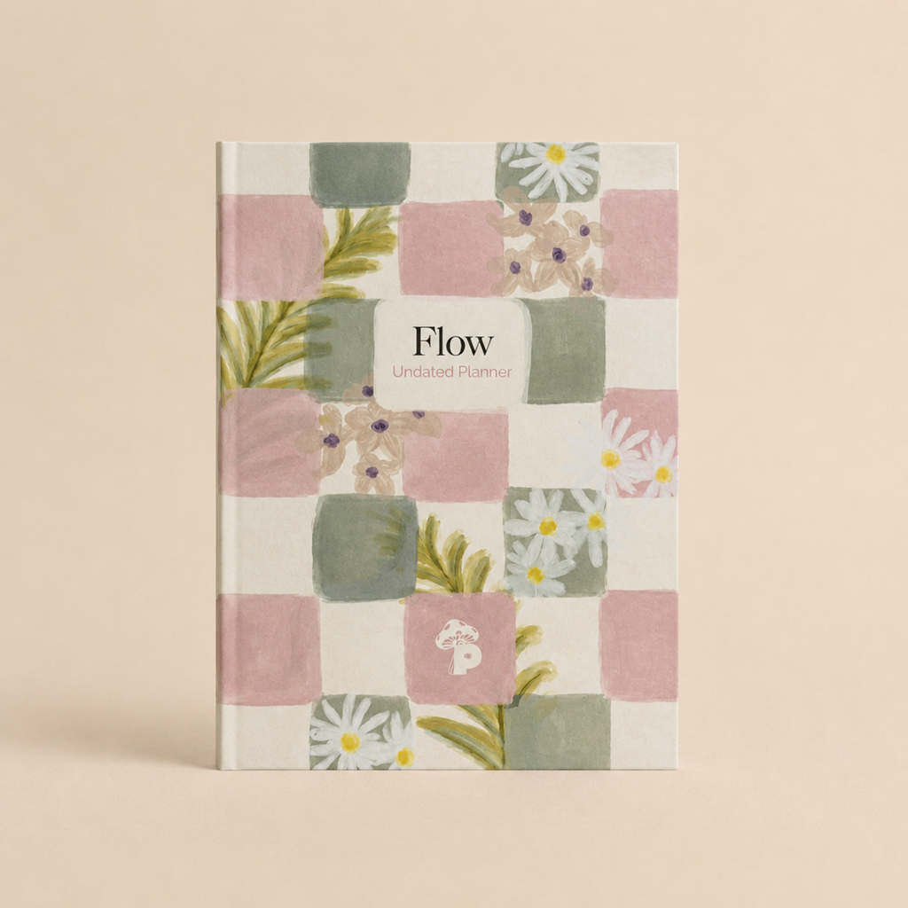 FLOW-360 degree Wellness- Undated Daily/ weekly Planner Journal