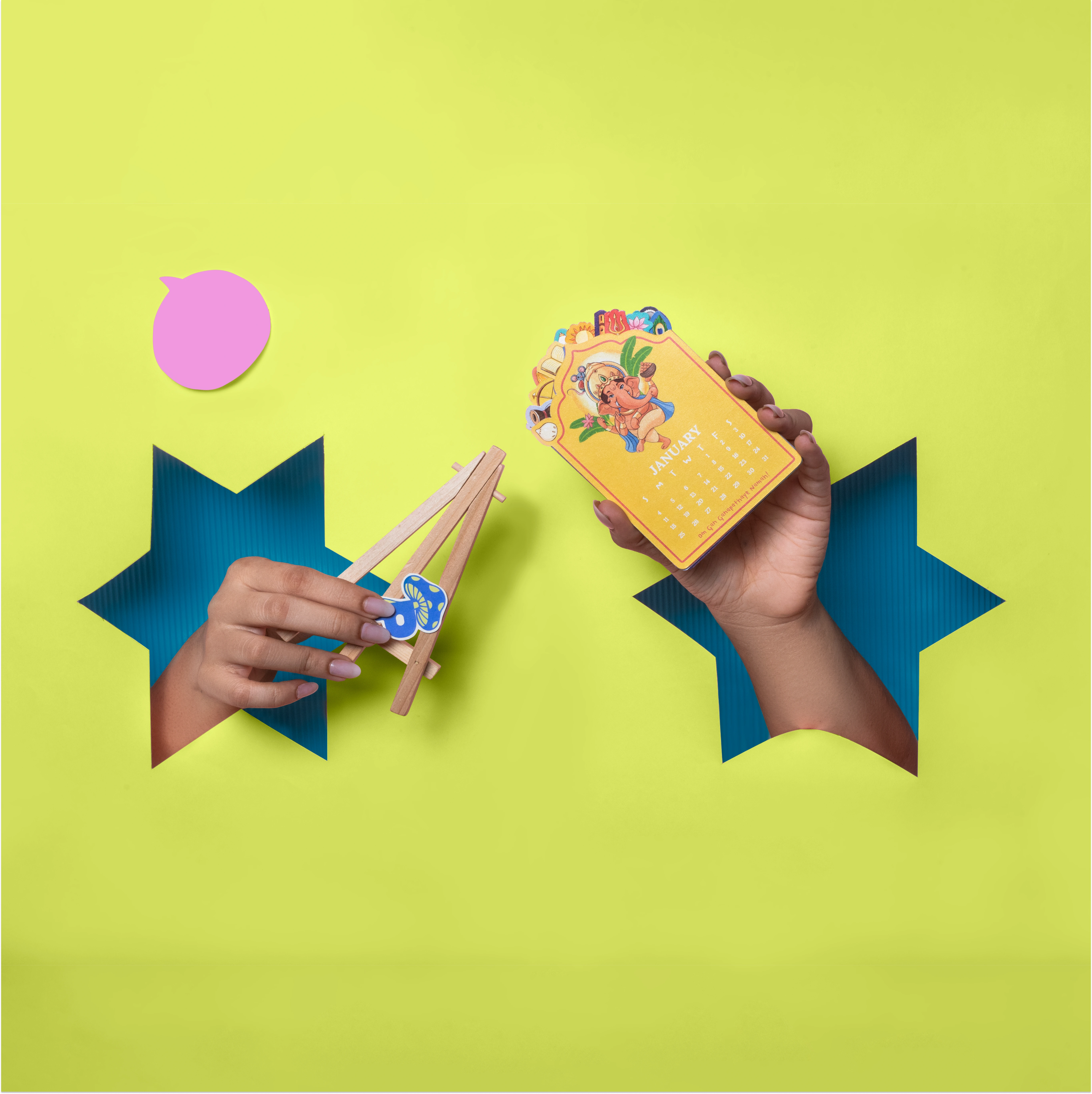 Energy Shifting Stackable God Calendar 2026