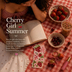 Cherry girl summer-  "SIP & PAINT" DIY Bookmark Kit