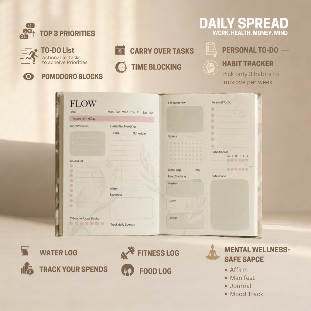 FLOW — The 90-Day Life Upgrade Planner