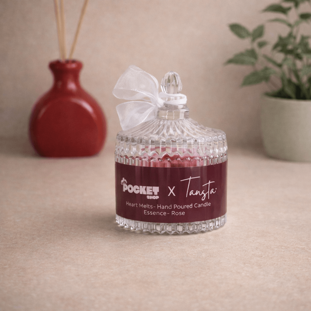 Heart Melts Candle