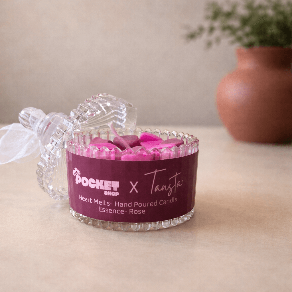 Heart Melts Candle