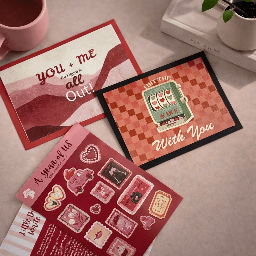 Letters Over Coffee- Set of 2 Cards