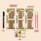 Wildflower Walk- "SIP & PAINT"- D.I.Y Bookmark kit