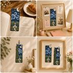 Starry night -"SIP & PAINT"- D.I.Y Bookmark kit