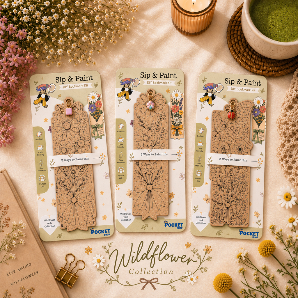 DIY Wooden Bookmark – Pre-Engraved Illustration
