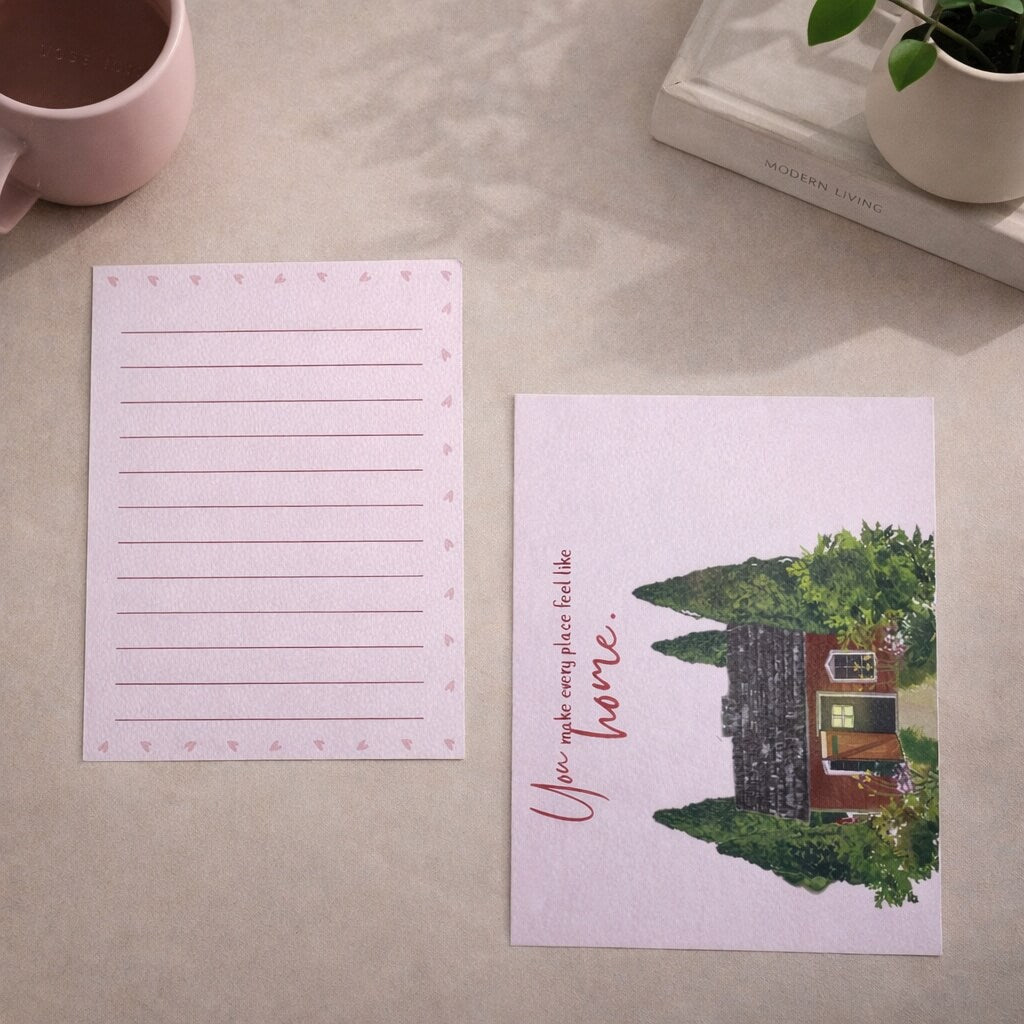You are Home- Postcard with Envelope